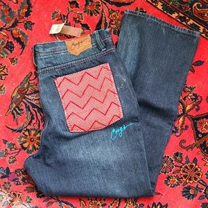 Coogi Jeans embroidery pocket